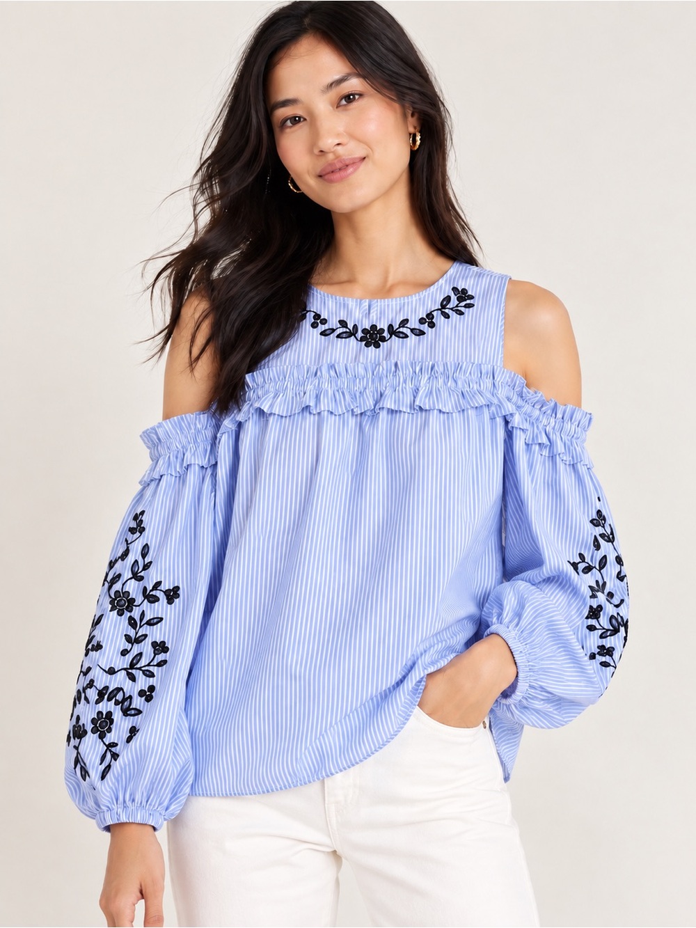 🎉5 for $45🎉 Cupio top blouse shirt size L